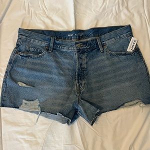 Old Navy Sky High A-Line Denim Shorts